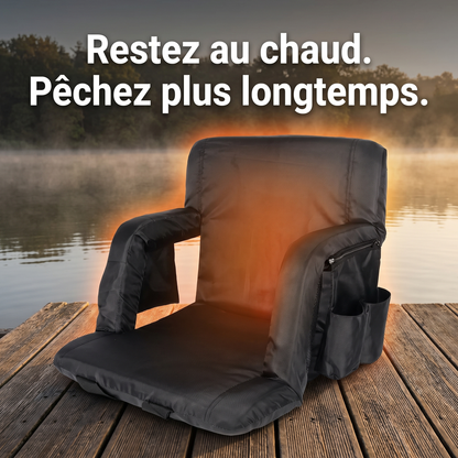Siège de pêche chauffant Calvorin