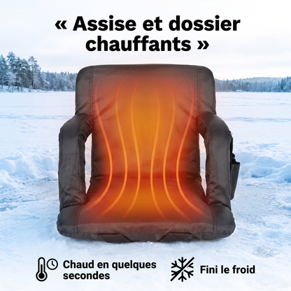 Siège de pêche chauffant Calvorin
